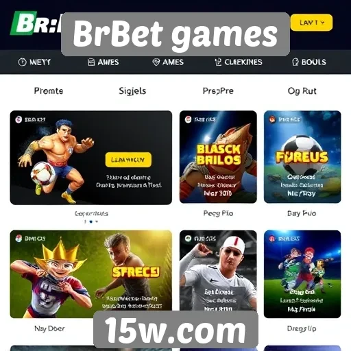 Promoções e bônus atraentes da BrBet games